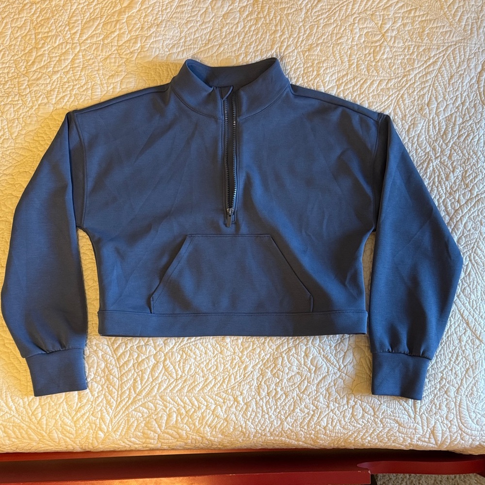 All in Motion Gray Half-Zip Jacket